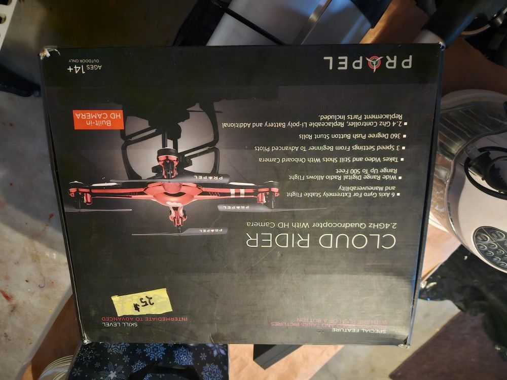 Drone Cloud Rider With Camera