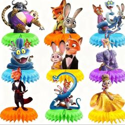 Zootopia Birthday Decor