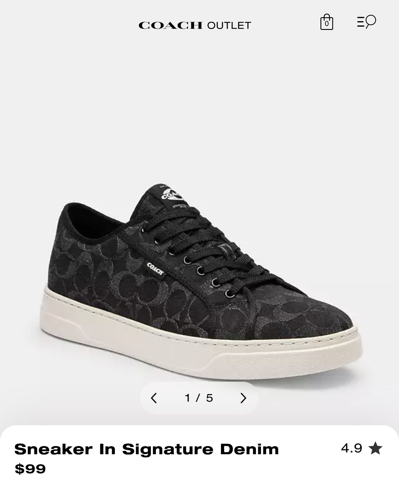 Coach Men’s Sneakers