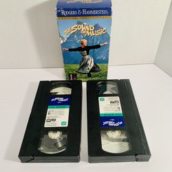 The Sound of Music VHS, 2-Tape Set