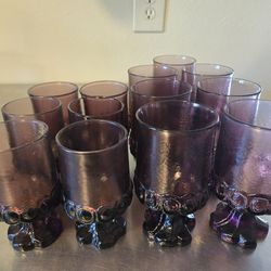Vintage Franciscan Madeira Glass set