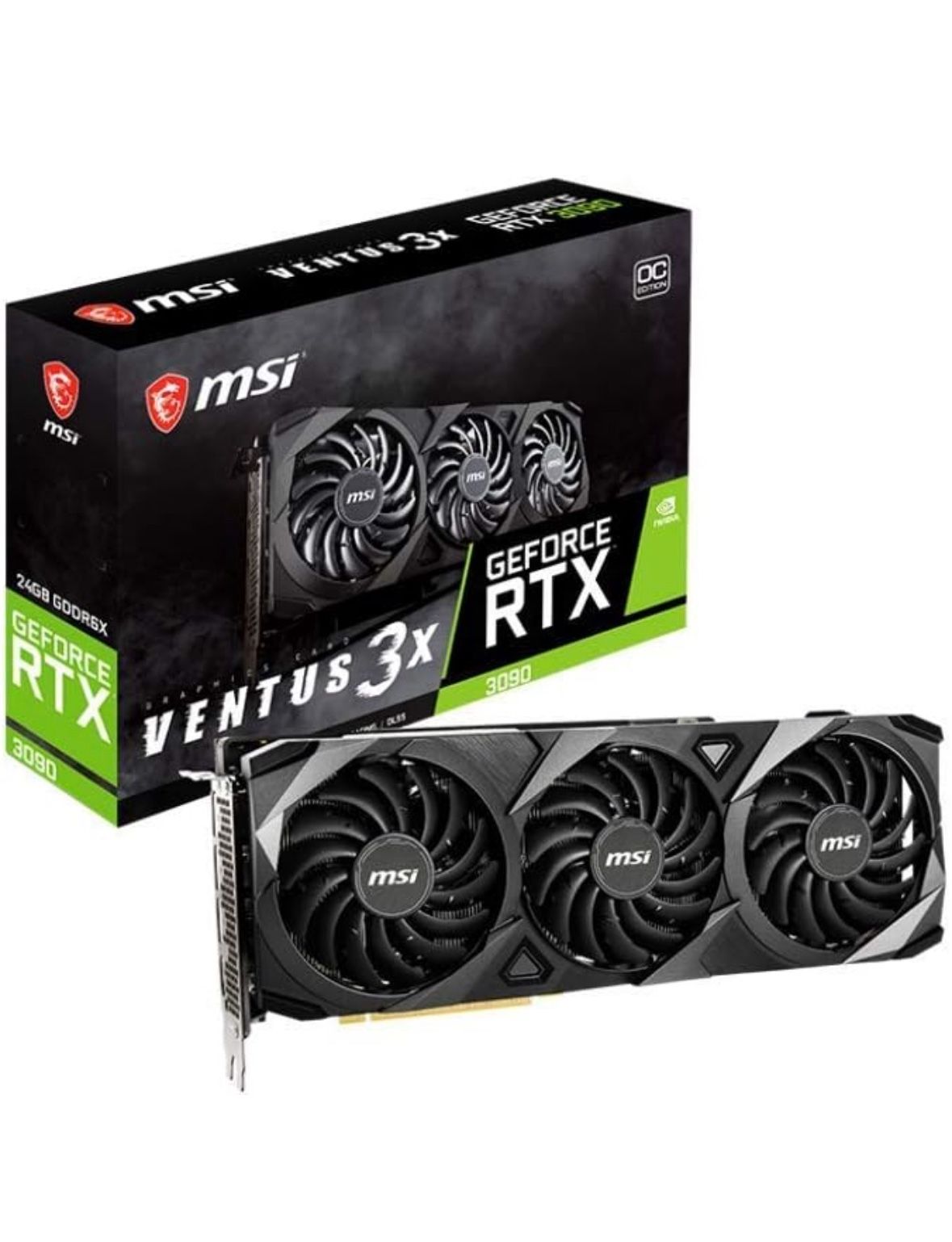MSI Ventus GeForce RTX 3090 24GB