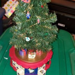 Tree With boxes Of Ornaments 
