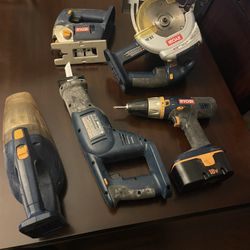Ryobi Power Tools Set