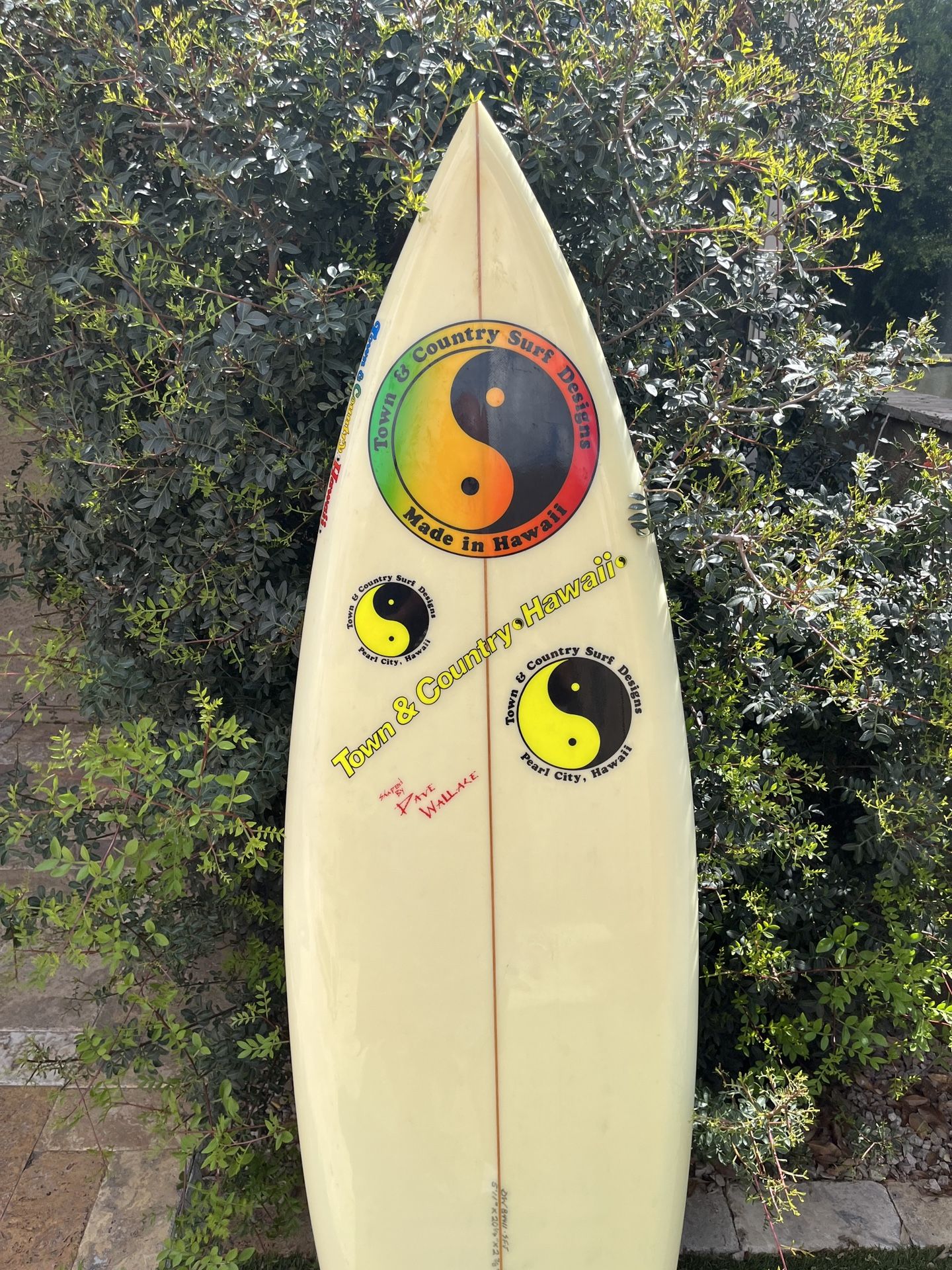 Town & Country Surfboard 5’11”
