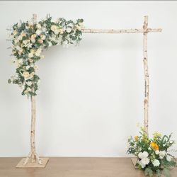 Wood Arch Backdrop Stand