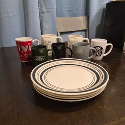 Dishes And Mugs Kitchen 