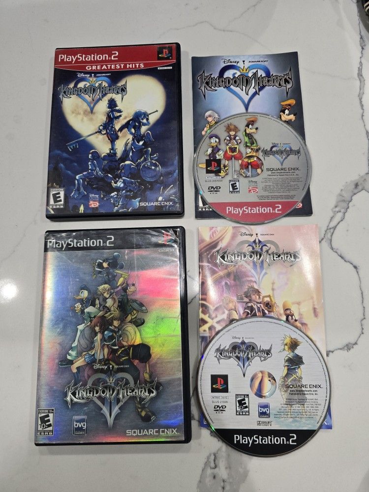 Kingdom Hearts 1 And 2
