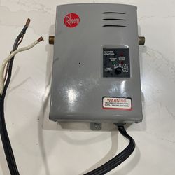 Rheem RTE-13 Tankless Hot water heater