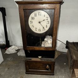Antique Time Punch Clock