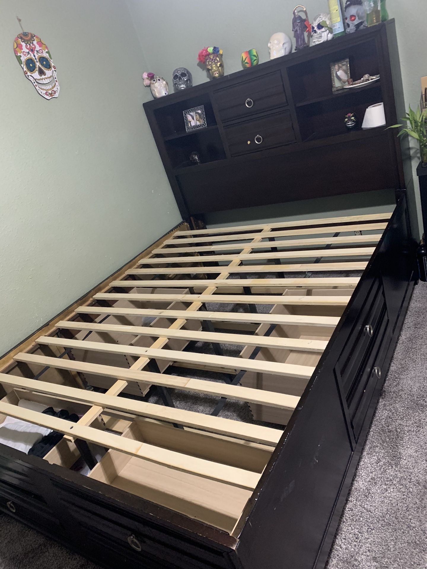 Queen bed frame