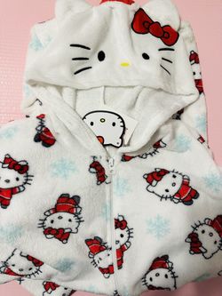 hello kitty onesie. 
