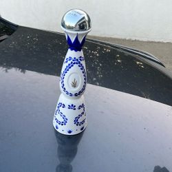 Clase Azul Reposed Tequila Empty Bottle Hand Painted Ceramic