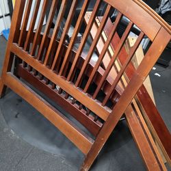Twin Bed All 100% Real Wood..80$
