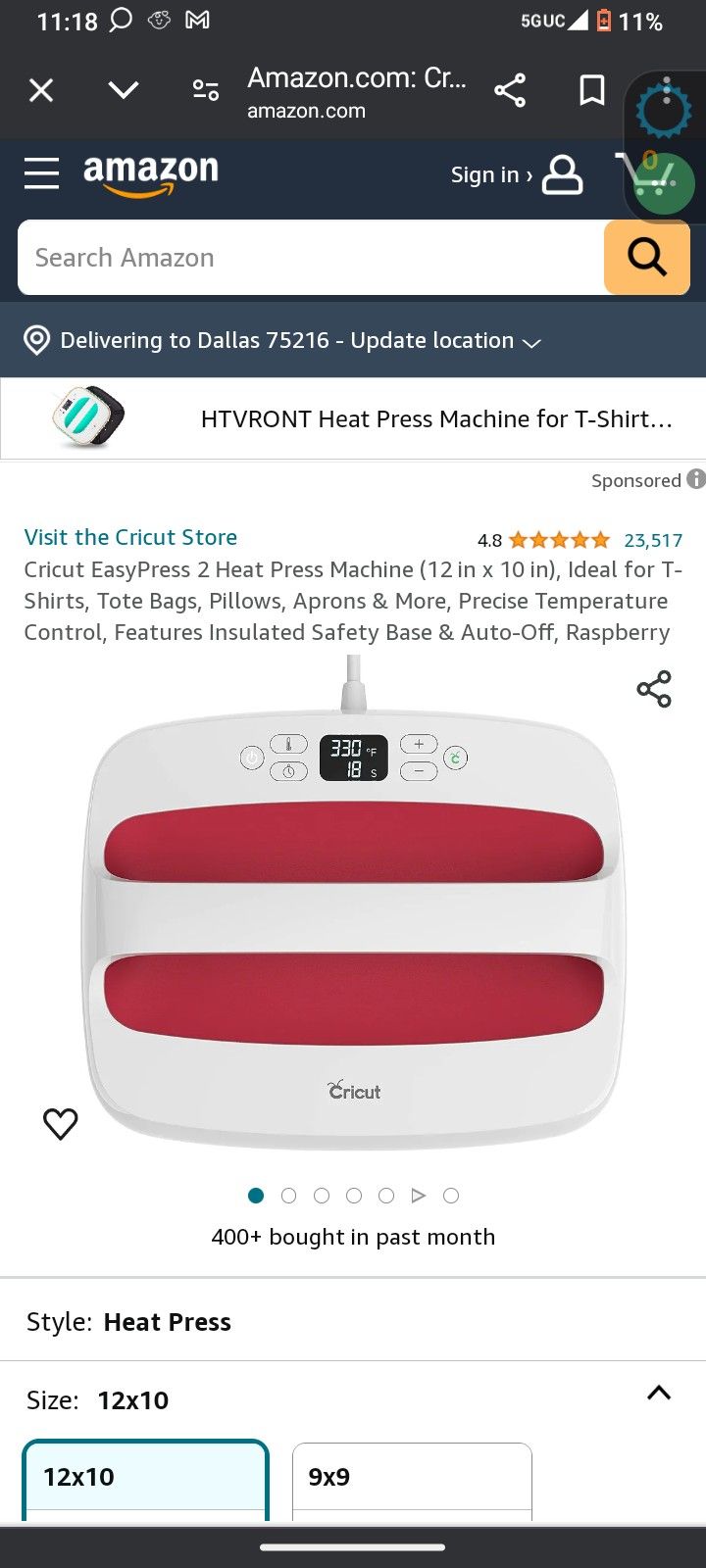 Cricut  Easy Press 2