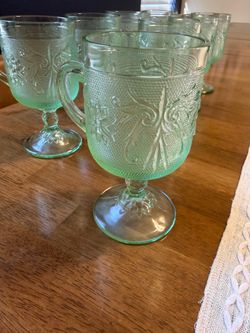 Green Tiara Glasses