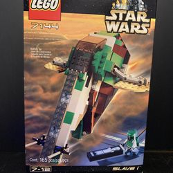 Star Wars LEGO Slave I #7144 (Factory Sealed/Never Opened).  2000