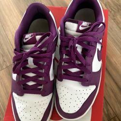 Nike Dunk Low Retro Court Purple – Barely Worn – $170