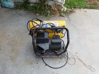 Air compressor double tank 8 gallon