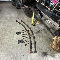 Chevy 63” Leaf Springs And Ubolt Flip Kit