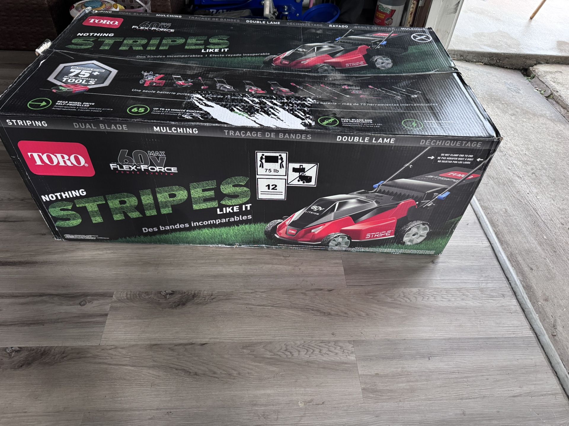 New Toro 60v Max Flex Lawnmower 