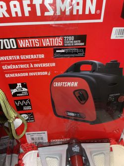 Brand New Generator And Power Wash Still In Box