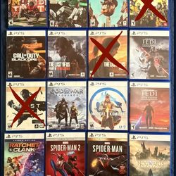 (💨 SELLING FAST‼️) PS5 & PS4 DISC GAMES DON’T MISS OUT 🎮🔥