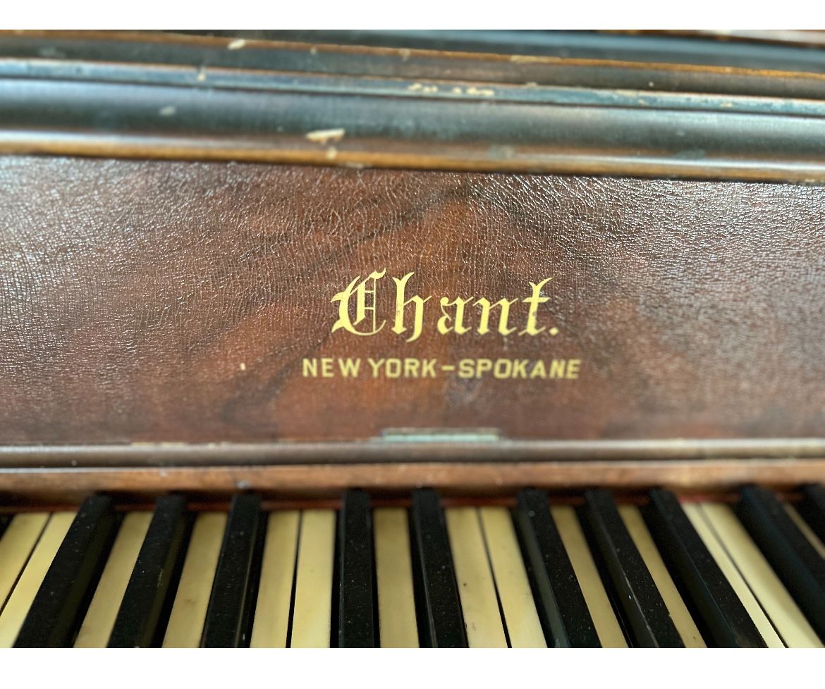 Upright Piano And Piano Bench