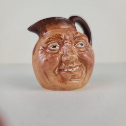 John Barleycorn Old Lad D6041 Mini Royal Doulton Character Jug Inside Handle Style One