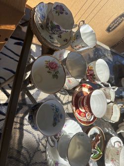 Vintage tea cups
