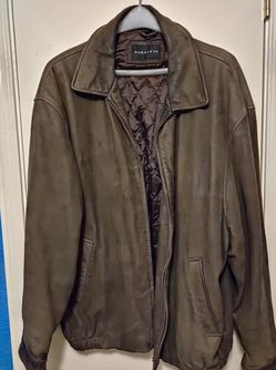 Leather Bomber Jacket