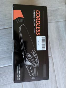 Handheld Vacuum Cordless 25000PA Powerful Suction, Portable Car Vacuum, 3 in 1 Hand Held Vacuum Rechargeable 8000mAh with LED Light, HEPA Filter, Home