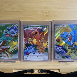 First Partner Illustration Series 1 (Kanto Starters)