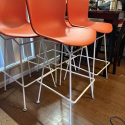 Modern Tall Bar Chairs 6set