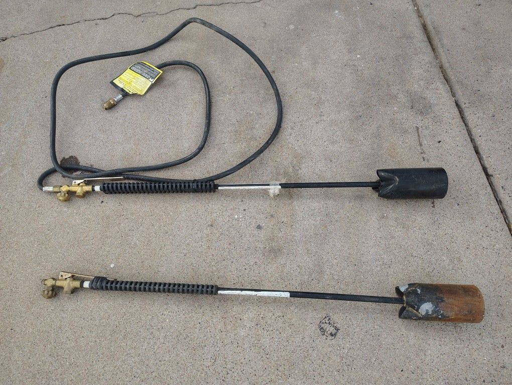 Two Propane Weed Burners