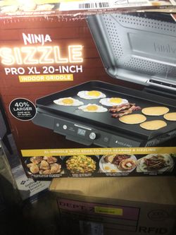 Ninja Sizzle 20” Countertop Indoor Griddle