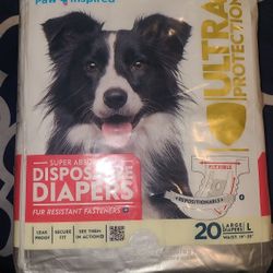 Dog Diapers Size Large