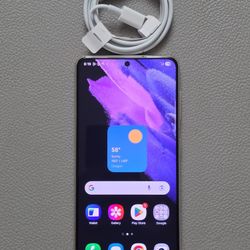 SAMSUNG GALAXY S21 128GB UNLOCK ANY CARRIER IN GOOD Condition