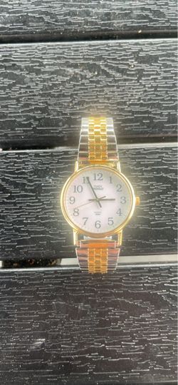 Timex Indiglo Quartz Watch Two-Tone