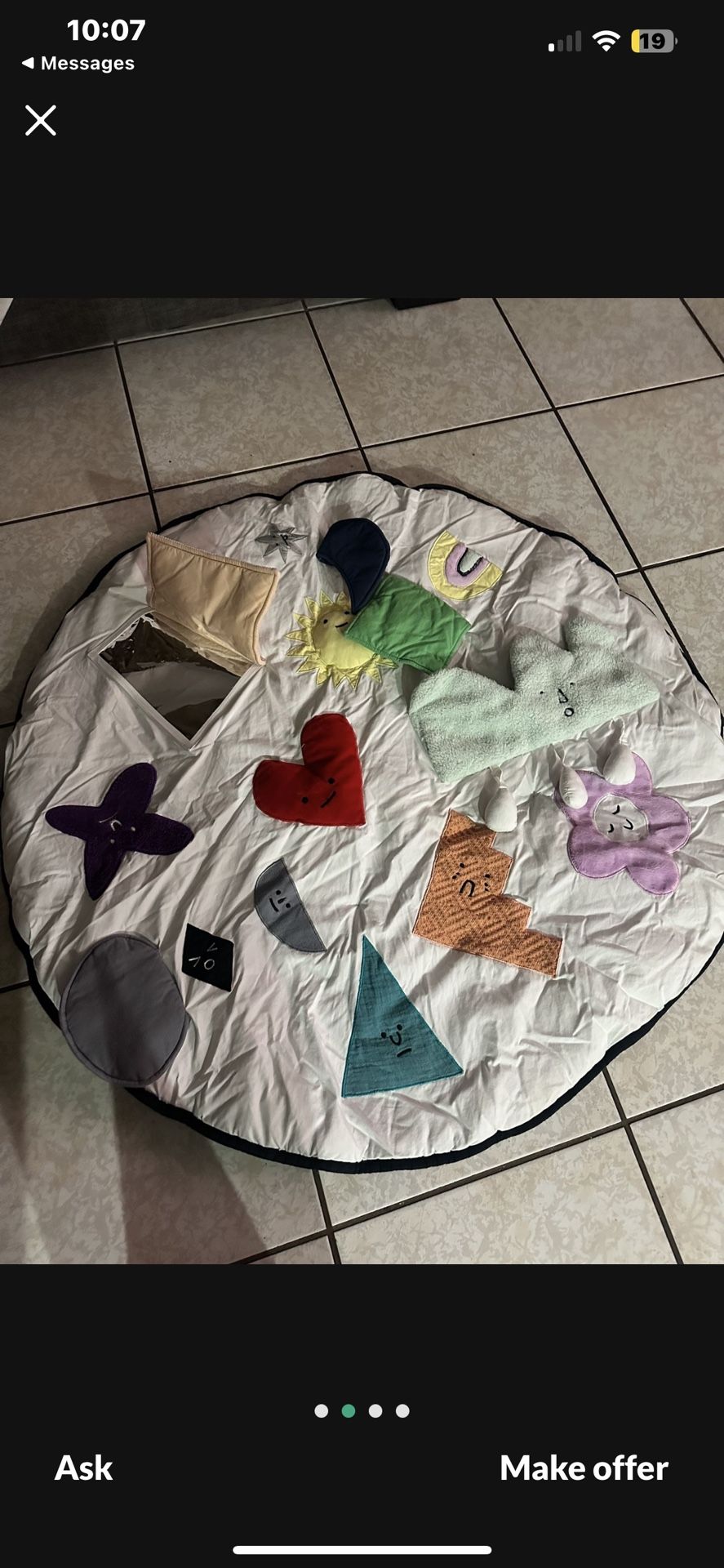 Baby Play Mat With Bag