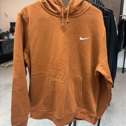 NIKE HOODIE BROWN SIZE XL