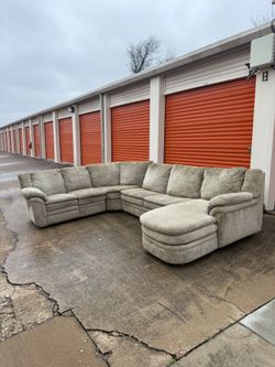 Big Sleek Sectional Couch