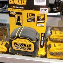DEWALT TAPE RULE REMOVABLE MAGNET 25' 7.6M