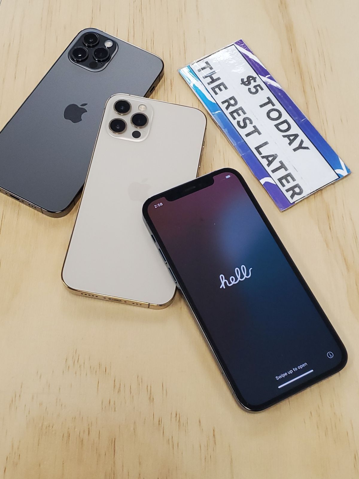 π± Apple iPhone 12 Pro (Pre-Owned) β Only $209 or $1 to Take It Home Today! Save Over $590 Instantly + Up to 6-Month Warranty π₯
