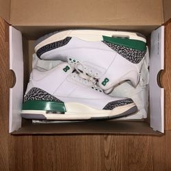 Nike Air Jordan 3 Retro Lucky Green 2023 Size 10W/8.5M CK9246-136