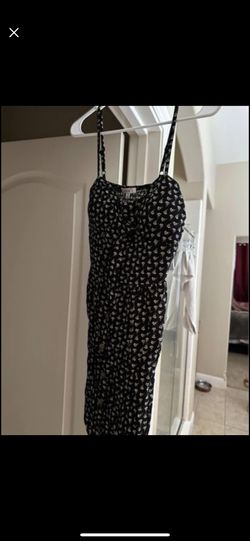 A.U.W - ladies black dress - size M (sleeveless) juniors