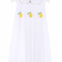 DONDOLO Susie Girls Dress With Lemons