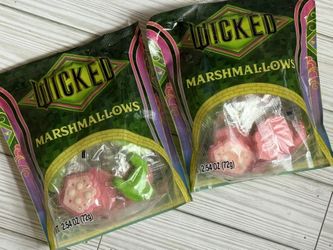 Wicked Marshmallows, size 2.54 oz, Pack Of 2. Vanilla Flavored.