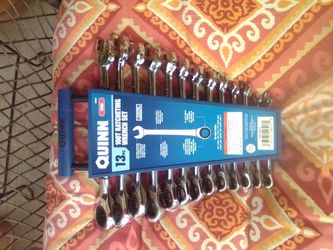 Quinn 13-Piece 100T Ratcheting Wrench Set SAE