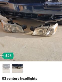 Chevy Venture headlights